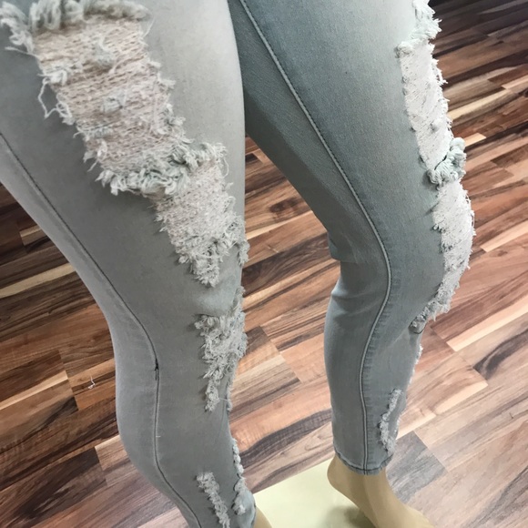 SHOpICANDIES.COM Denim - ‼️ Light Ripped Jeans Stretch Distress Denim